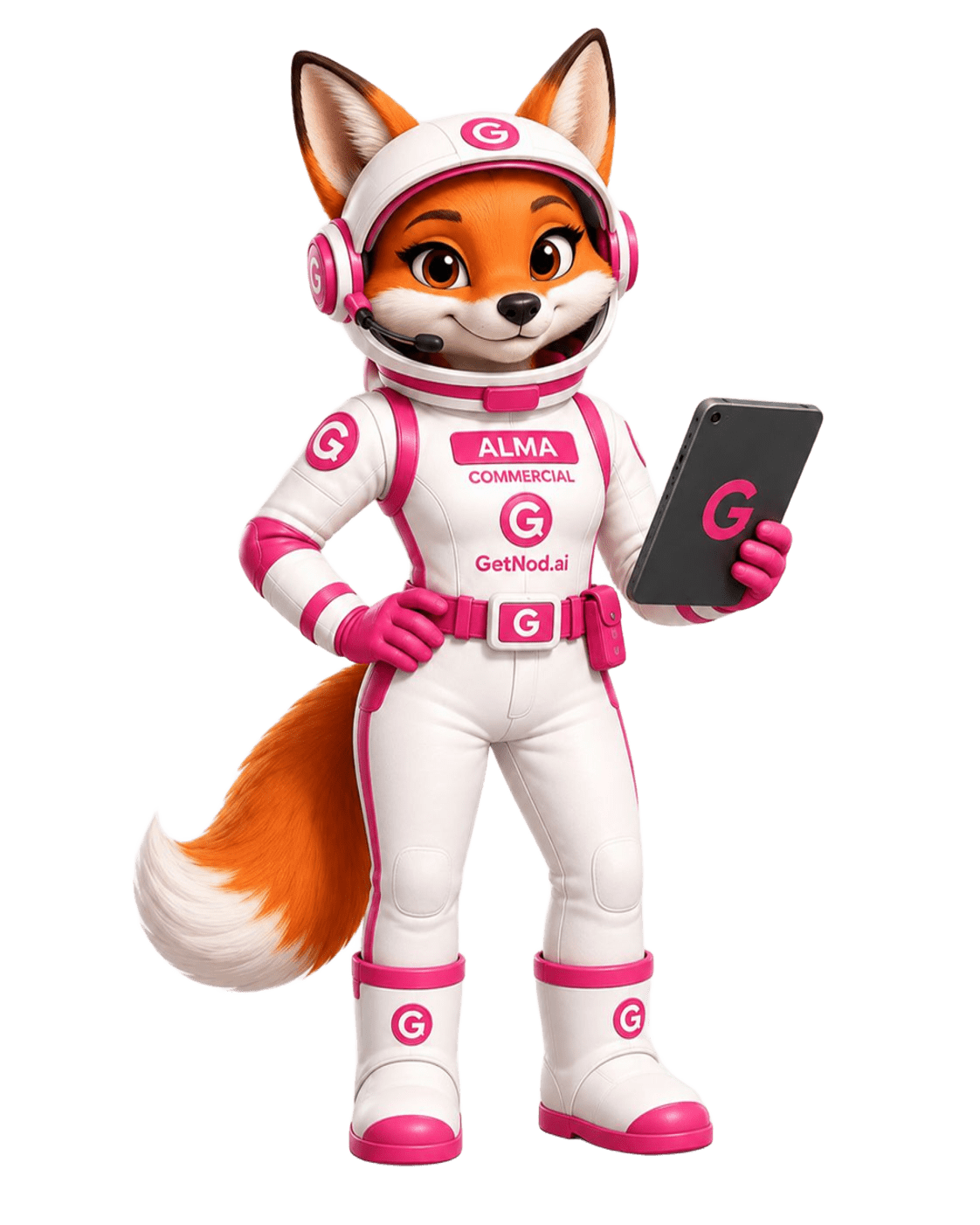 Mascotte de l'agent Alma